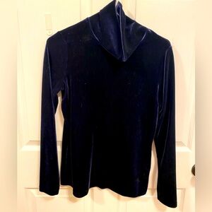 Talbots blue velvet